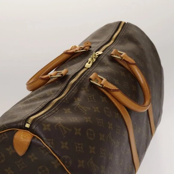 LOUIS VUITTON Monogram Keepall 55 Boston Bag - Picture 11 of 16